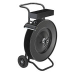 Chariot - dévidoir robuste - pour feuillard acier / pet Chariot - dévidoir robuste - pour feuillard acier / pet
