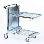 Chariot � niveau constant demi - palette charge maximale 200 kg 1019 x 710 x 1017 mm