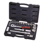 Coffret d'outillage ks tools en acier chrome 22 pieces