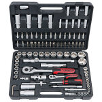 Coffret d'outillage ks tools en acier chrome 94 pieces
