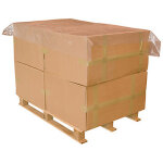 Coiffe palette en rouleau format  plat - transparent 1600 x 1800 mm