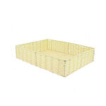Corbeille de prsentation beige 40 x 30 x 9 cm