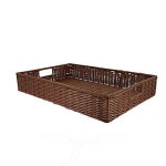 Corbeille de présentation marron 60 x 40 x 10 cm Corbeille de présentation marron 60 x 40 x 10 cm