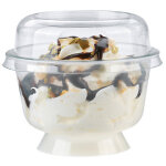 Coupe dessert - avec pied 95 x 61 mm