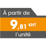 Couteau de scurit - modle ausonne 2 lame trapzodale de 54 mm x 19 mm