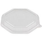 Couvercle pour assiette en pulpe de canne à sucre - 236 x 25 mm Couvercle pour assiette en pulpe de canne à sucre - 236 x 25 mm