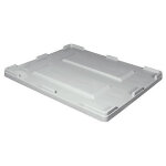 Couvercle pour caisse - palette plastique - compatible avec caisse - palette 1200 x 800 mm Couvercle pour caisse - palette plastique - compatible avec caisse - palette 1200 x 800 mm