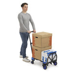 Diable chariot pliable 137 kg en aluminium / pp