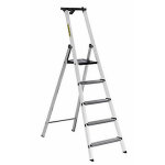 Escabeau compact 4 marches hauteur de travail 2, 8 m