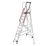 Escabeau roulant - 10 marches