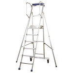 Escabeau roulant - 6 marches