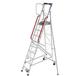 Escabeau roulant - 9 marches