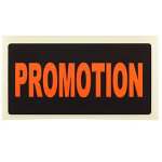 Etiquette adhsive - promotion rectangulaire