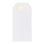 �tiquette am�ricaine blanche 170 g / m� - 80 x 38 mm