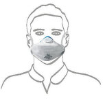 Masque respiratoire blanc