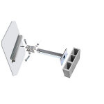 Miroir de s�curit� rond plexiglass anti - uv diam�tre 60 cm