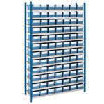 Pack rayonnage - 84 bacs et 12 tablettes