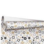 Papier cadeau fantaisie blanc impression toiles laize 0, 69 m longueur 50 m