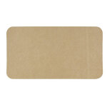 Plaque carton bicolore pour sachet de conservation sous - vide dimensions l x l 150 x 277 mm