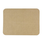 Plaque carton bicolore pour sachet de conservation sous - vide dimensions l x l 168 x 228 mm