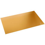 Plaque carton or pour sachet de conservation sous - vide - 100 x 200 mm
