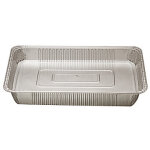 Plat rectangulaire aluminium - 1 compartiment(s) 319 x 259 x 50 mm