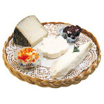 Plateau à fromages imitation rotin - 40 x 2, 5 mm Plateau à fromages imitation rotin - 40 x 2, 5 mm