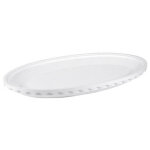 Plateau de fruits de mer en polystyrène - 1 - 2 parts ronde 28 x 3 cm Plateau de fruits de mer en polystyrène - 1 - 2 parts ronde 28 x 3 cm