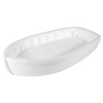 Plateau de fruits de mer en polystyrène - 4 - 5 parts bateau 55 x 32 x 13 cm Plateau de fruits de mer en polystyrène - 4 - 5 parts bateau 55 x 32 x 13 cm