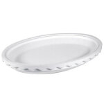 Plateau de fruits de mer en polystyrène - 4 - 5 parts ovale 50 x 35 x 7 cm Plateau de fruits de mer en polystyrène - 4 - 5 parts ovale 50 x 35 x 7 cm