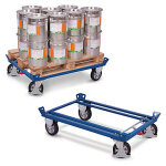 Plateau roulant pour palettes charge max 1200 kg