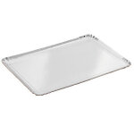 Plateau traiteur carton - argent 42 x 28 cm