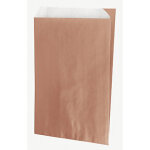 Pochette cadeau fantaisie coloris cuivre