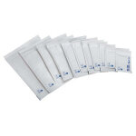 Pochette matelass�e bulles blanche - 350 x 470 mm