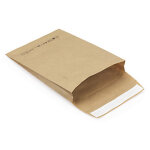 Pochette en papier kraft  soufflets latraux - 230 x 340 mm