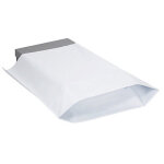 Pochette plastique opaque 80   soufflet de fond - 515 x 600 mm