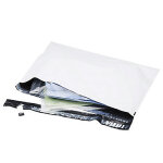Pochette plastique opaque  aller / retour  - 520 x 590 mm