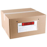 Pochette porte - documents imprim�e en 3 langues renforc�e - 225 x 115 mm