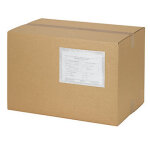 Pochette porte - documents transparente en papier - 162 x 120 mm