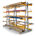 Rayonnage charge horizontale