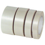 Ruban adhsif arm  chane et trame  - 50 mm x 50 m