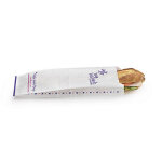 Sac sandwich papier - kraft blanc ingraissable 10 x 36 x 6 cm Sac sandwich papier - kraft blanc ingraissable 10 x 36 x 6 cm