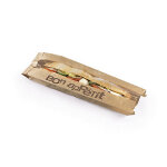 Sac sandwich papier - kraft brun ingraissable 10 x 34 x 4 cm Sac sandwich papier - kraft brun ingraissable 10 x 34 x 4 cm