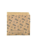 Sac sandwich papier - kraft brun ingraissable 14 x 14 x 0 cm