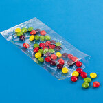 Sachet plastique transparent plat 9 x 18 cm