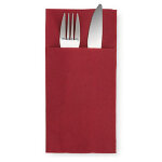 Serviette kangourou 40 x 40 bordeaux