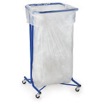 Support sac poubelle 240 litres charge maximale 100 kg