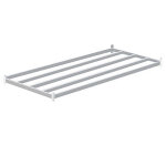 Tablette tubulaire pour rayonnage fliplus - profondeur 800 mm longueur 1250 mm