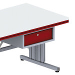 Tiroir avec serrure - 527 x 510 x 200 mm