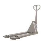 Transpalette 2, 5 tonnes semi - inox dimensions fourche 1130 x 145 mm